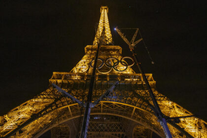 Eiffel Tower Shines with Olympic Rings | FAME Delivered