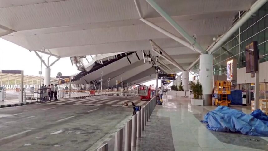 Delhi airport roof collapse highlights | FAME DELIVERED