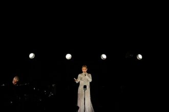 Celine Dion gets teary-eyed while performing at the Paris Olympics 2024 amid Stiff