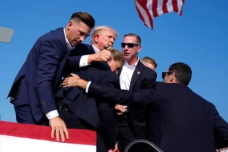 Donald Trump appeared to be the target of an assassination attempt.