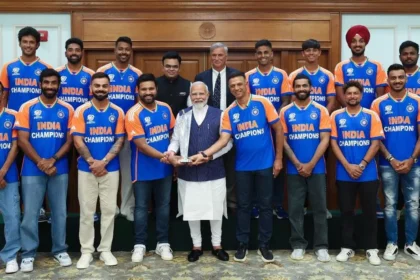 Team India meets PM Modi: Celebrating T20 World Cup triumph amid fanfare- FAME DELIVERED