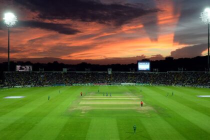 A view of the Headingley cricket ground. Headingley will host the first Test between England and India from June 20, 2025. ECB has announced five venues for the five-test series against India. | Photo Credit: AFP