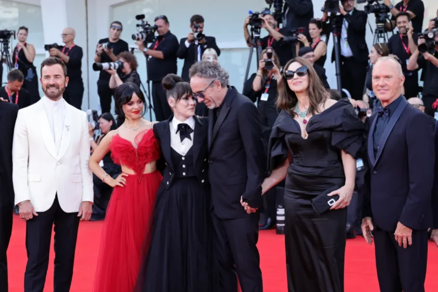 ‘Beetlejuice 2’ Scares Up 3-Minute Venice Standing Ovation for Michael Keaton and Jenna Ortega’s Performances in Kooky Sequel