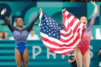 Simone Biles wins all-around gymnastics title for sixth Olympic gold