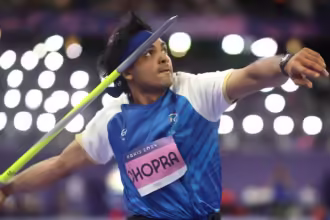 Neeraj Chopra's brilliant 89.45m throw that earned him a historic silver medal at Paris Olympics