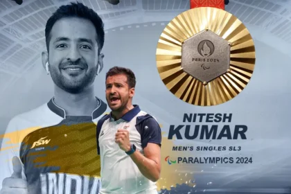Paris Paralympics: Para badminton player Nitesh Kumar wins Gold in men's singles SL3 at Paris Paralympics