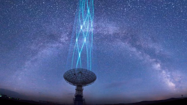 Mysterious 8-billion-year-old deep-space radio signal reaches earth, reveals new study