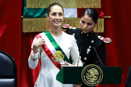 Claudia Sheinbaum sworn in as Mexico's first woman President
