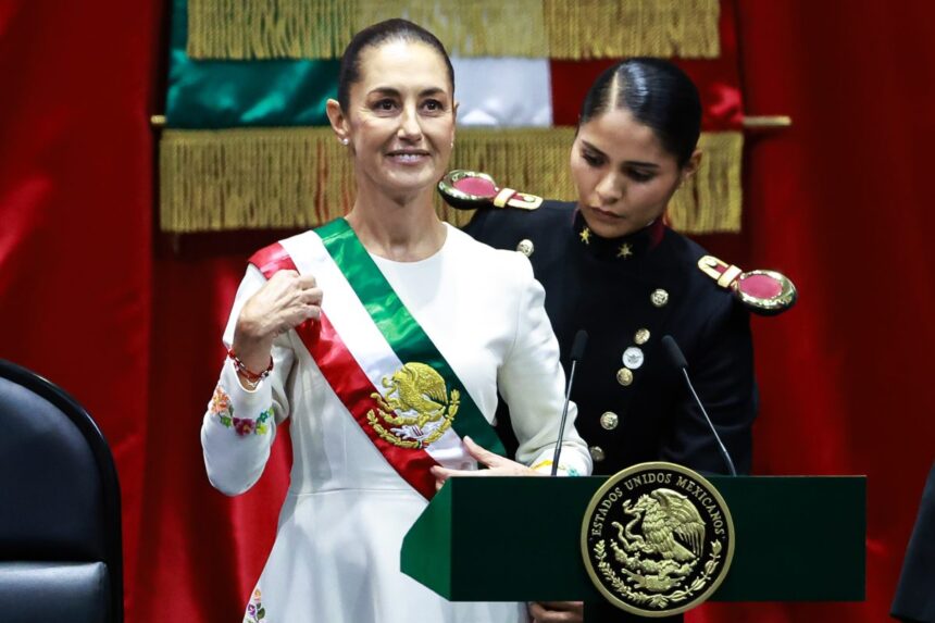 Claudia Sheinbaum sworn in as Mexico's first woman President