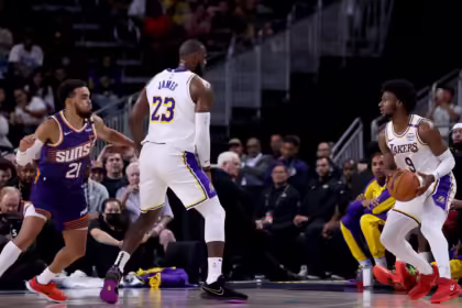 LeBron and Bronny James write NBA history as first father-son duo to play together