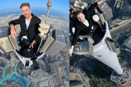 Mr. Beast becomes 8th person to climb world's tallest building Burj Khalifa, video goes viral