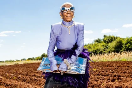 Grandma with chunky sunglasses becomes unlikely fashion icon