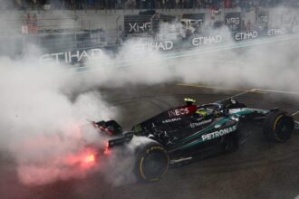 Lewis Hamilton Bids Emotional Farewell to Mercedes in Abu Dhabi