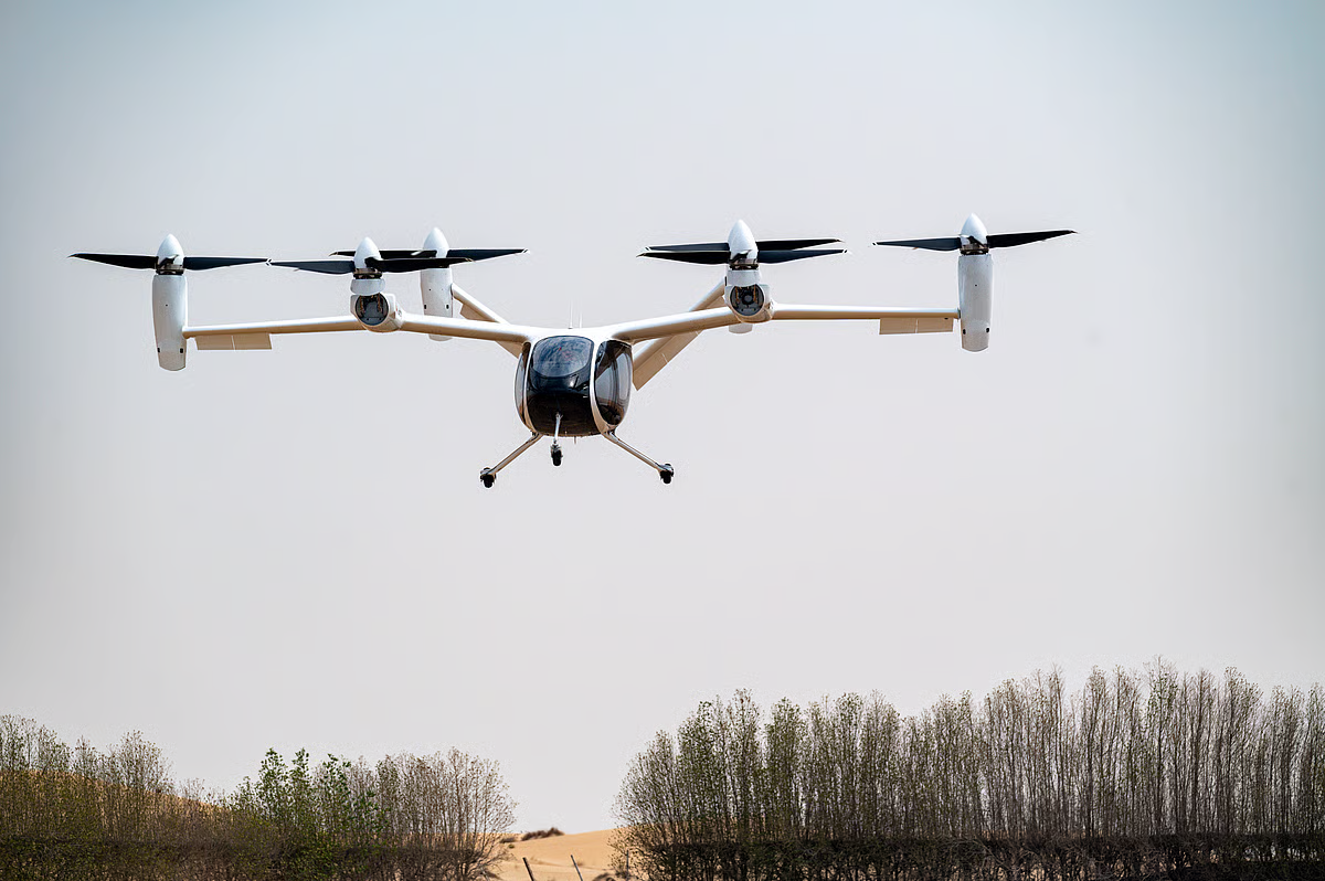 Dubai Successfully Conducts First Test Flight of Flying Taxi Ahead of 2026 Launch
