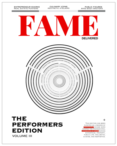 FAME Delivered The Performers Edition Volume III magazine cover available to read as a digital flipbook