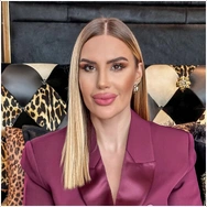 Milena Sjekloca featured as FAME TOP 10 Public Figures in FAME Delivered Magazine